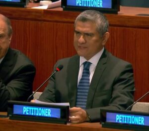 Dr. Israel Herrera at UN